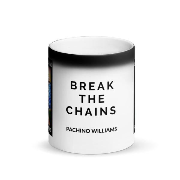 BREAK THE CHAINS BLACKOUT MUG